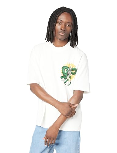 AllSaints Krait ss Crew Optic White | Amazon.com