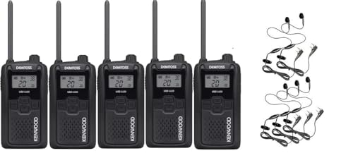 Amazon | 5台セット (本体5台とイヤホンマイク5個)ケンウッド インカム