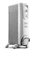 DeLonghi Oil Filled Radiant Heater, 1500W Electric Space Heater