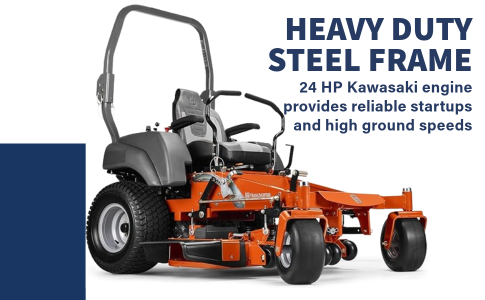 Amazon.com : Husqvarna MZ61 61 in. 24 HP Kawasaki Hydrostatic Zero