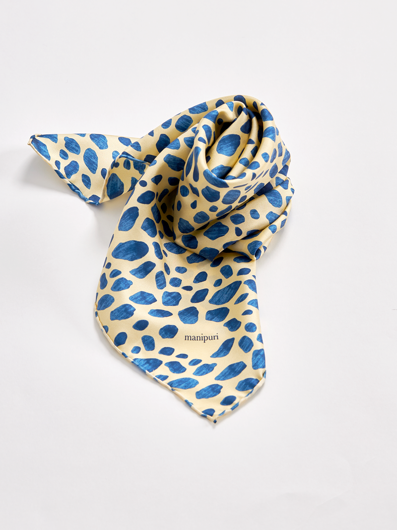 シルクスカーフ65＞ レオパード – manipuri