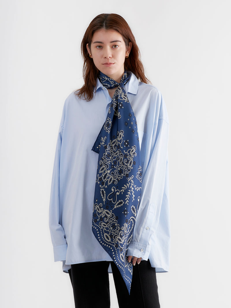 シルクスカーフ88＞ カレイドバンダナ – manipuri