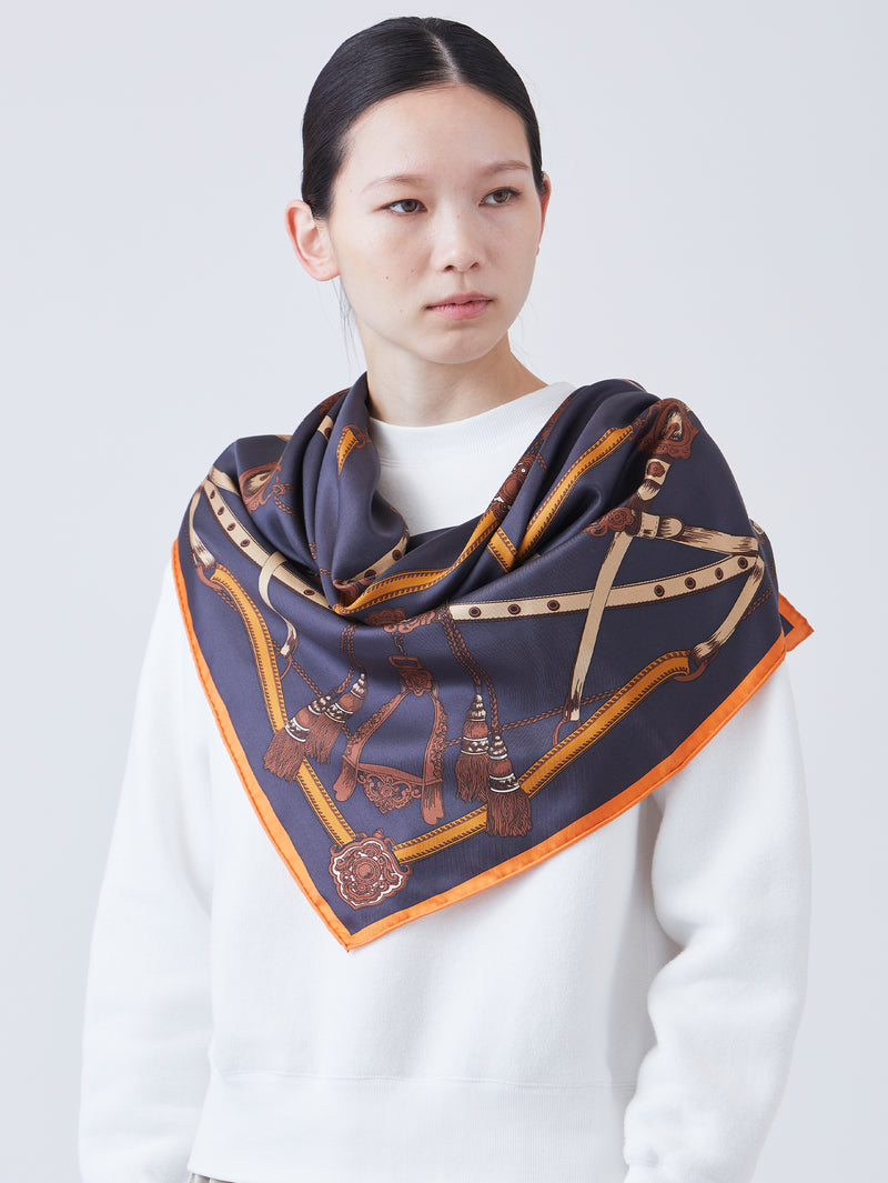 シルクスカーフ88＞スクエアベルト – manipuri