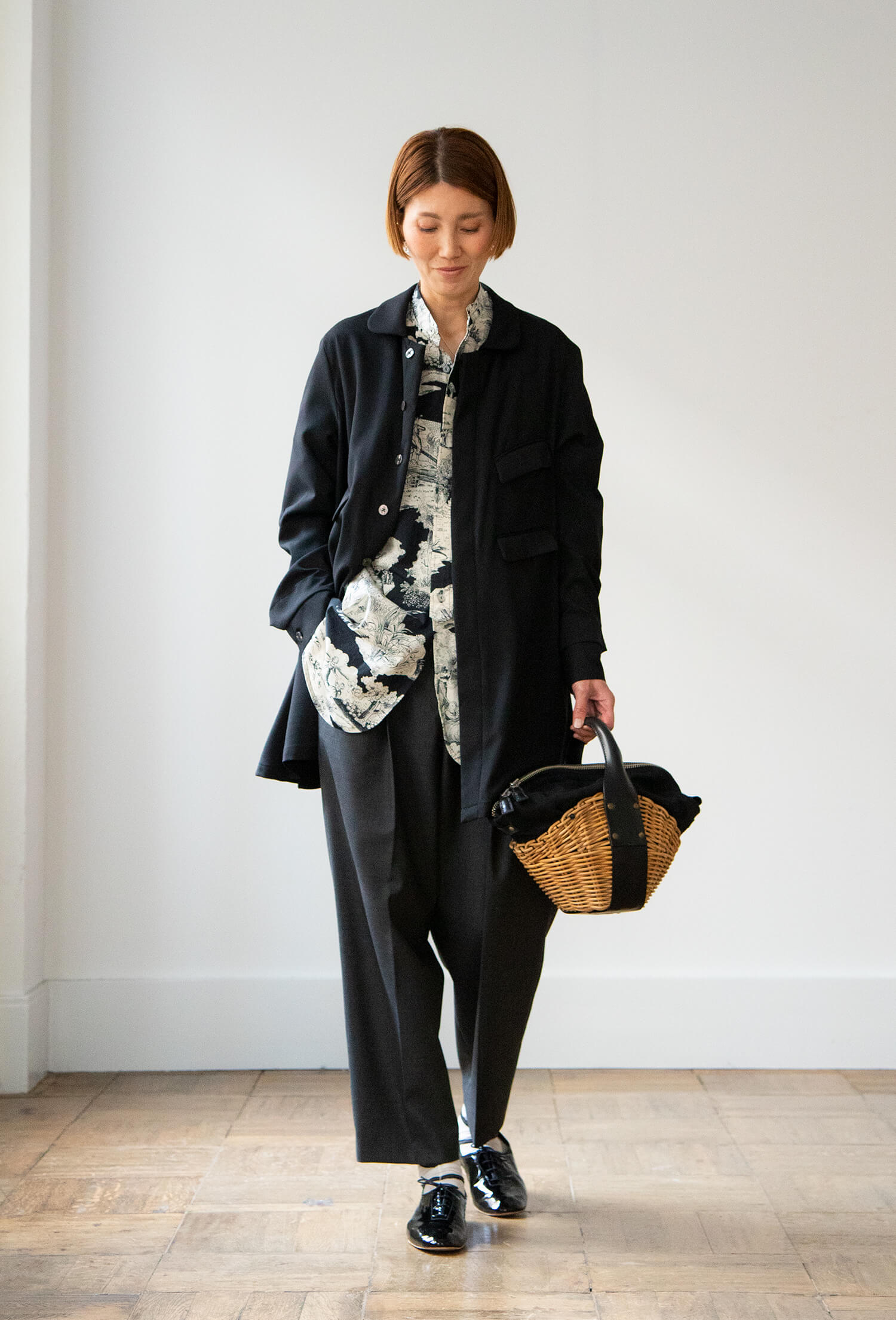 スリッポンコート BLACK」「Slip-on Black」soutiencollar（ステン