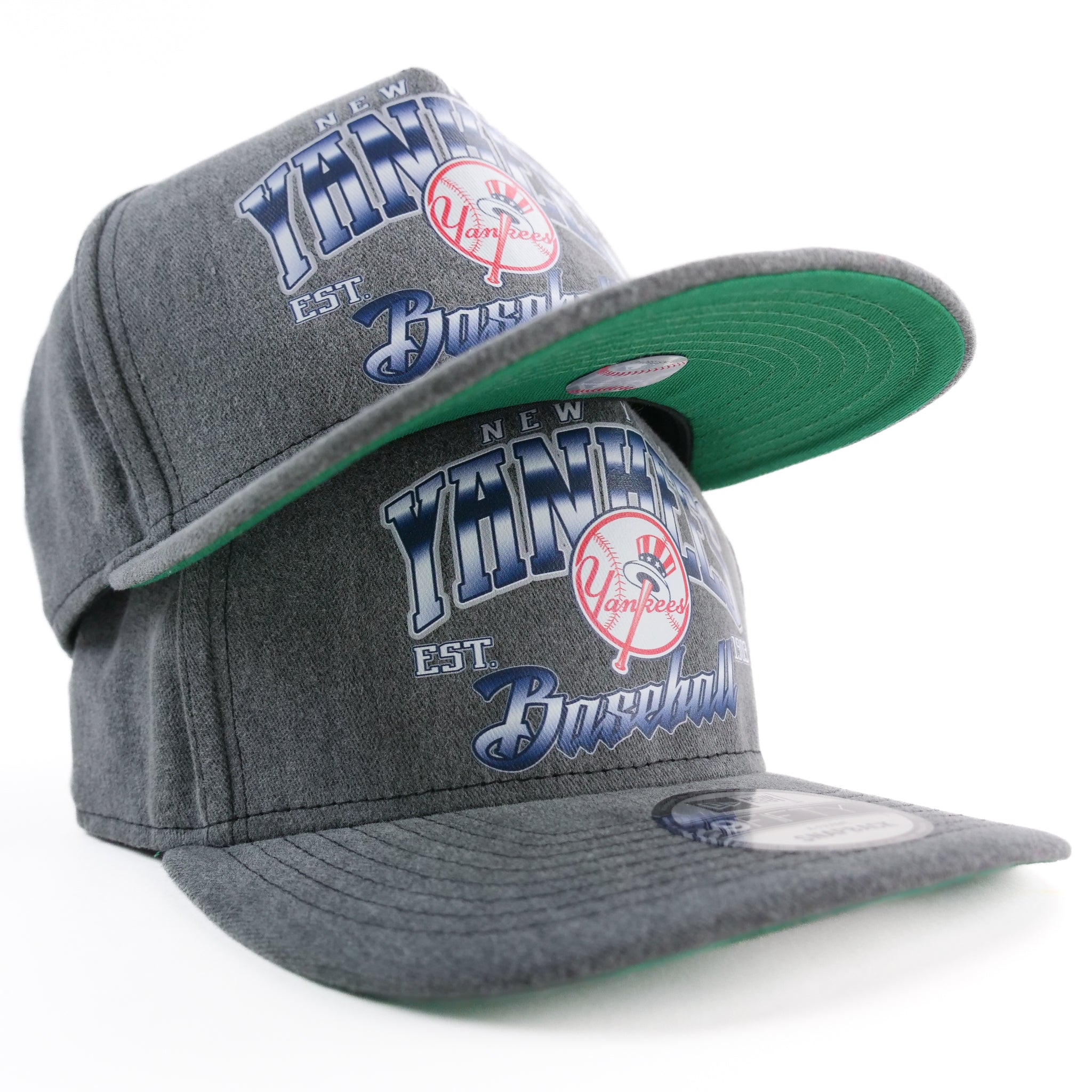 New Era 950 A-Frame Snapback New York Yankees (Acid Wash Grey