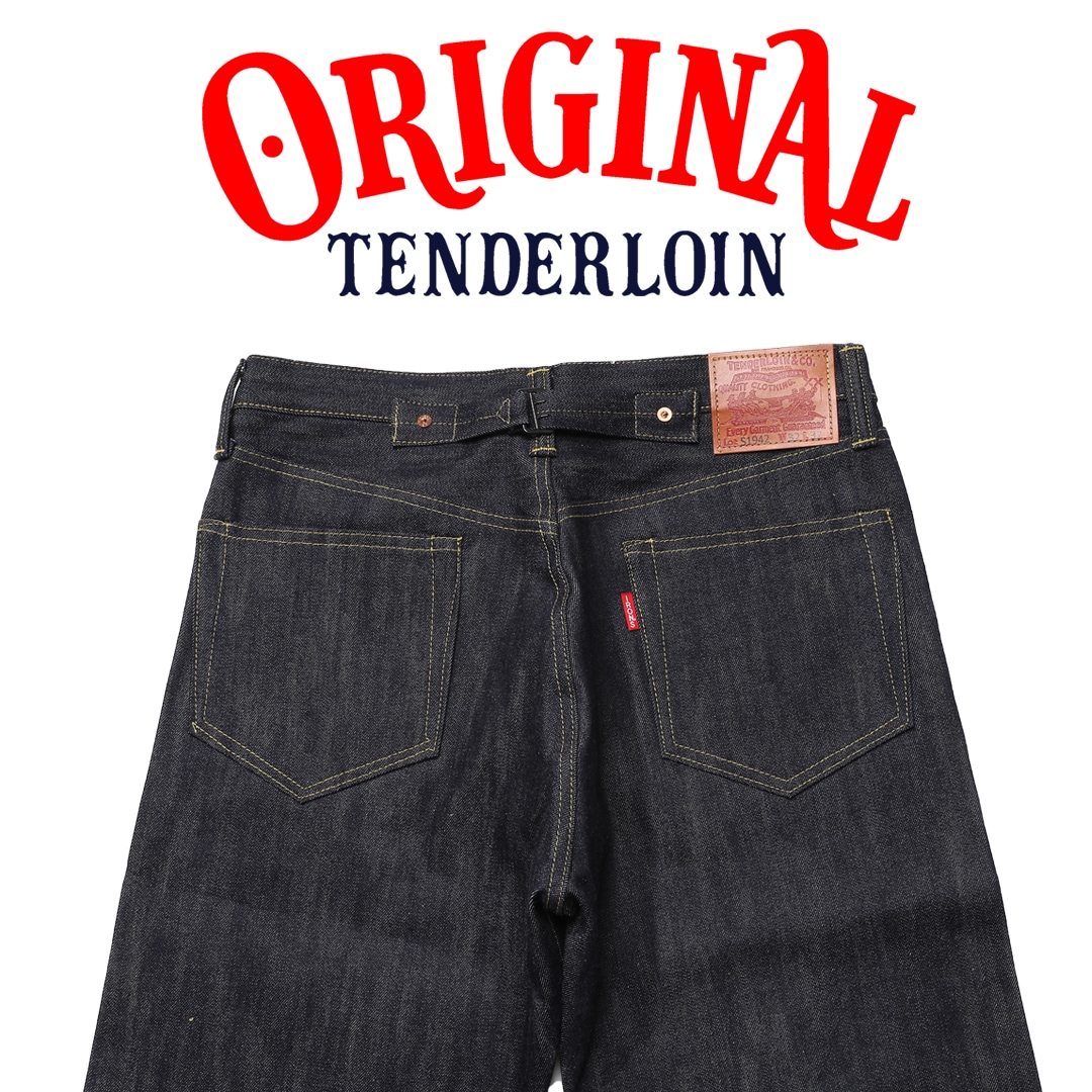 TENDERLOIN Denim Pants S1942 / INDIGO/Rigid | PANTS | TENDERLOIN