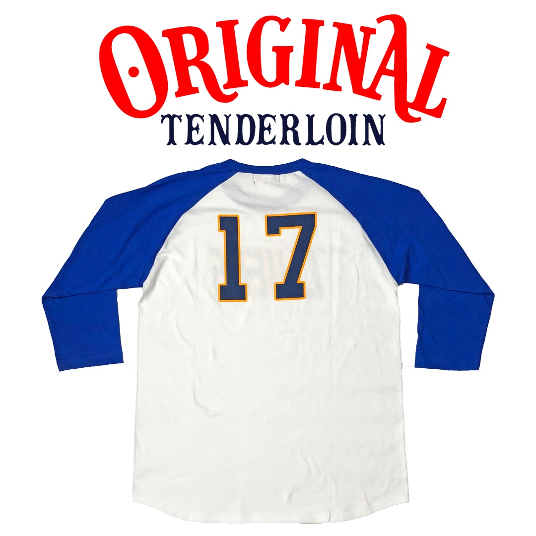 TENDERLOIN CHIEFS 17 3/4 SLEEVE T-SHIRTS 5.6oz PREMIUM COTTON 100