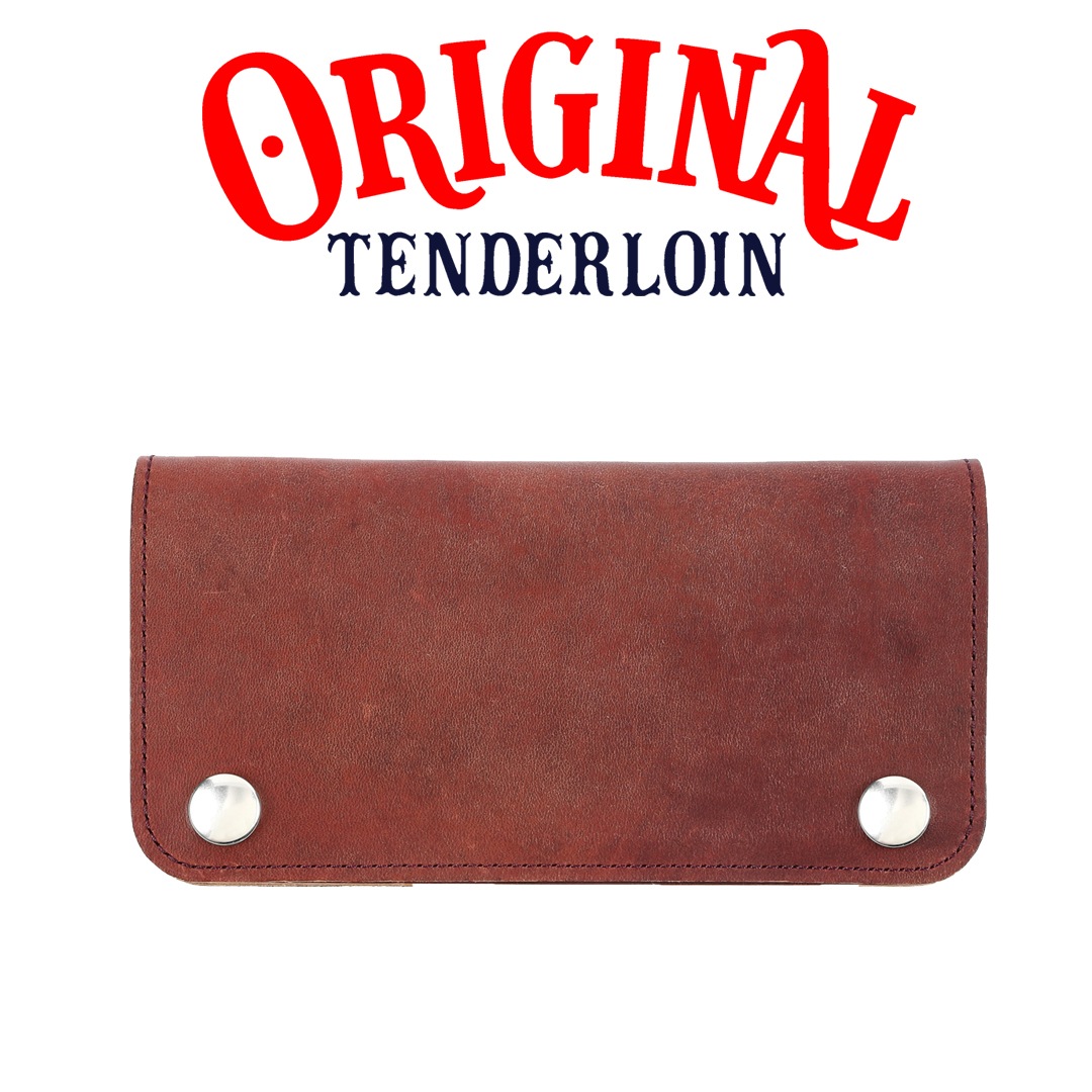 TENDERLOIN TRUCKER WALLET LONG BURGUNDY | OTHER | TENDERLOIN