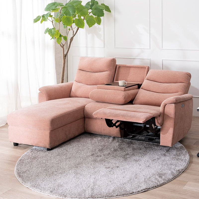 電動カウチソファ グリード HS60639E1 MLCR カウチの向き座って右