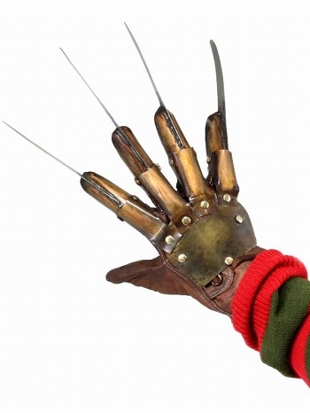 エルム街の悪夢3 惨劇の館/ フレディ・クルーガー グローブ プロップ