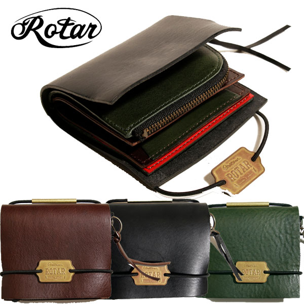 ROTAR（ローター）】Leather band wallet 財布 レザーウォレット