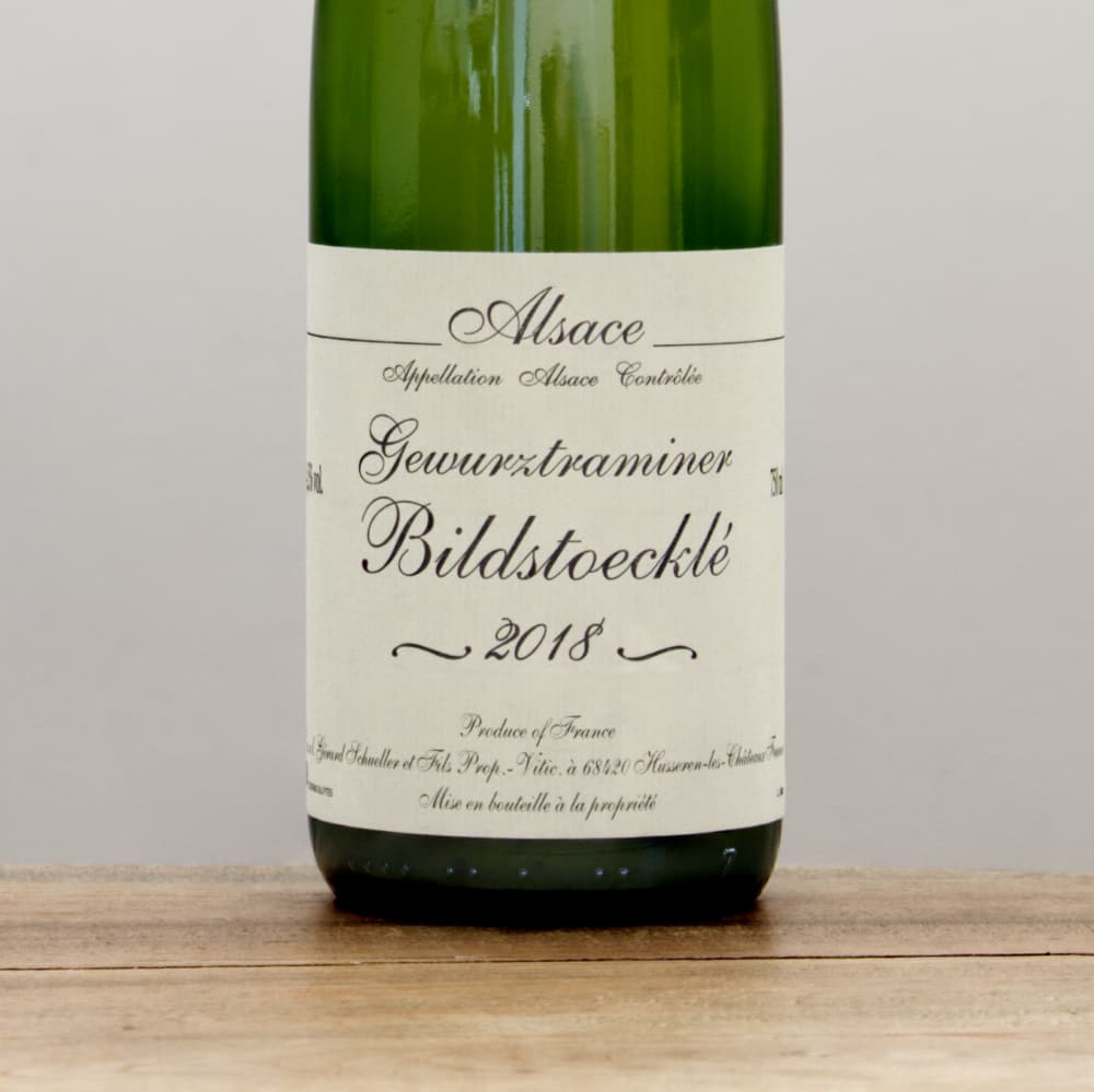 ジェラール・シュレール ゲヴュルツトラミネール・ビルストゥックレ2018白