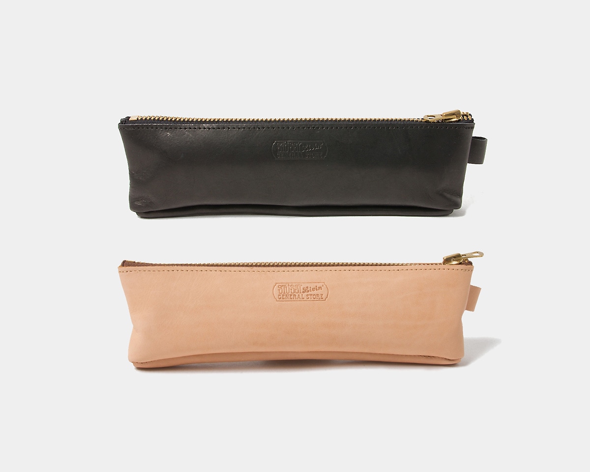 STUSSY Livin' General Store | GS Heavy Leather Pencase GSヘヴィ
