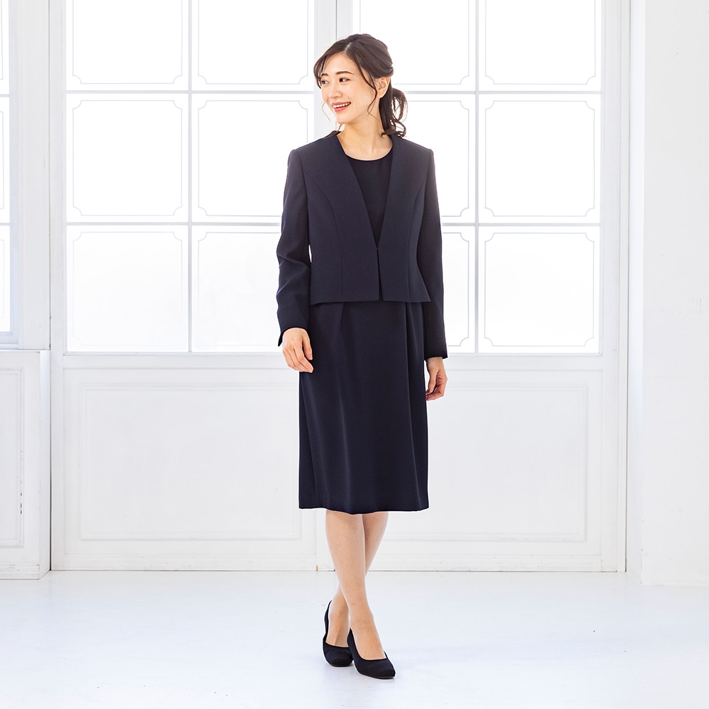 VERY掲載】[商品番号1103313]Vカラージャケット×セットアップ風