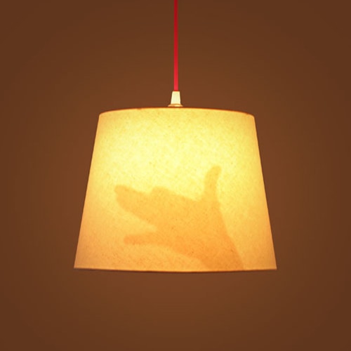 影絵ランプ・犬 / エアコンディションド / 先端デザイナーズ家具の