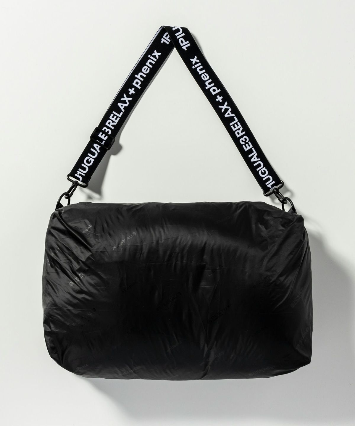 パーテックスポケッタブルダウンジャケット ブラック +phenix