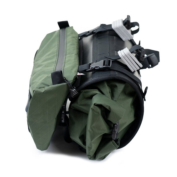 FAIRWEATHER handle bar bag + x-pac/olive [フェアウェザー]