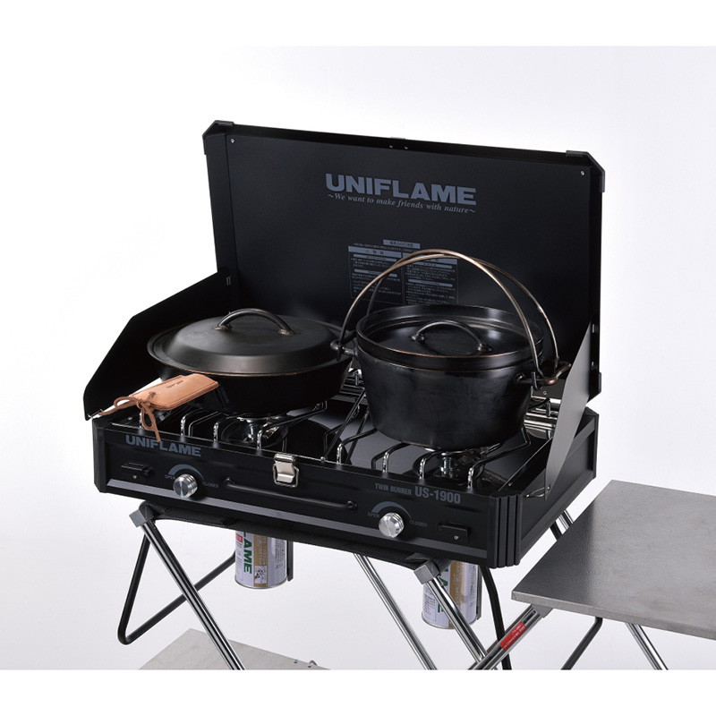 UNIFLAME ツインバーナー US-1900 ブラック LTD [ユニフレーム]