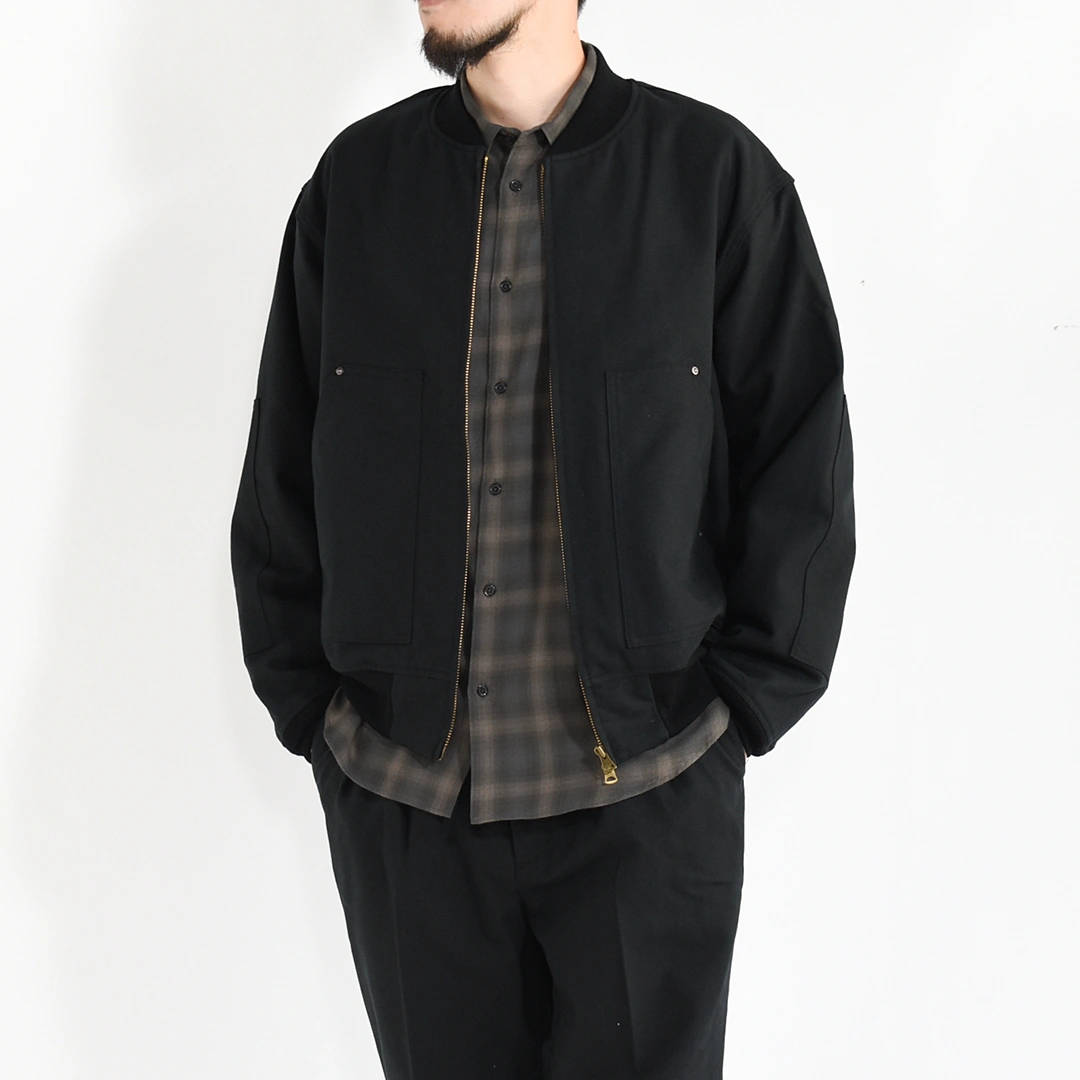 PMAU-OT04]PHIGVEL(フィグベル) Duck Cloth Workaday Blouson(ダック