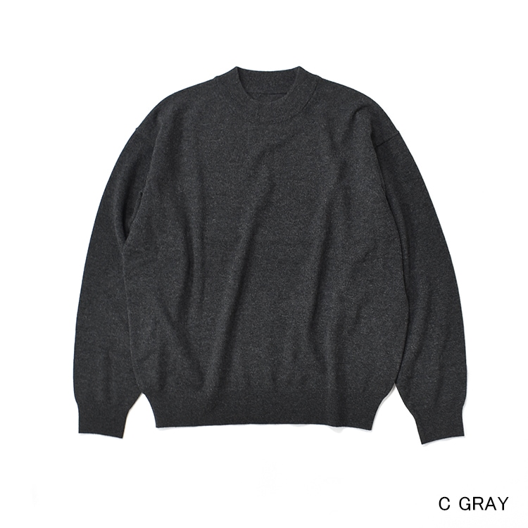 50% OFF】[2403-008] crepuscule (クレプスキュール) Moc Neck P/O