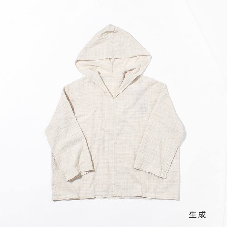 SH-128]MITTAN(ミタン/ミッタン)OC多色スラブフードシャツ | MITTAN