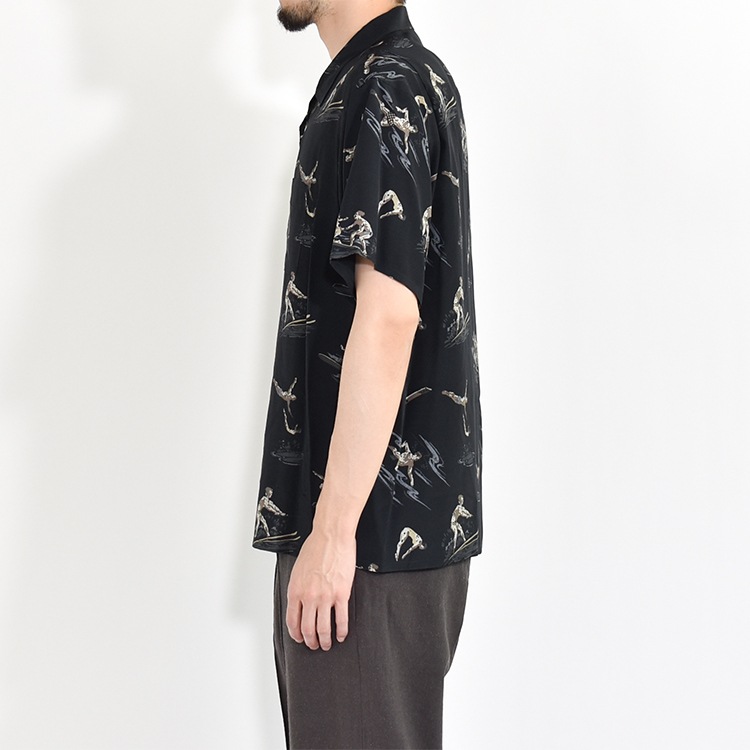 241OJ-SH06)OLD JOE(オールドジョー)ORIGINAL PRINTED OPEN COLLAR