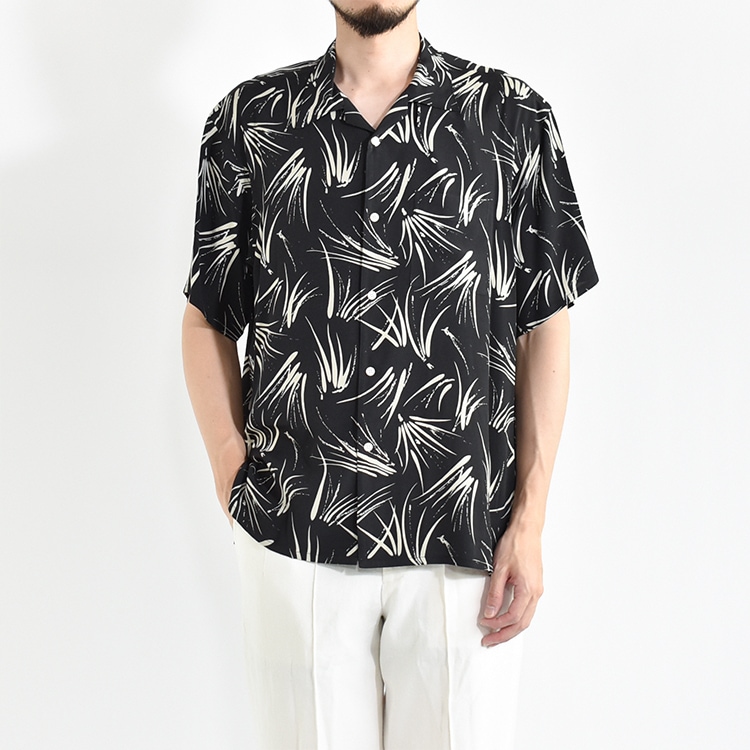 241OJ-SH08)OLD JOE(オールドジョー)ORIGINAL PRINTED OPEN COLLAR
