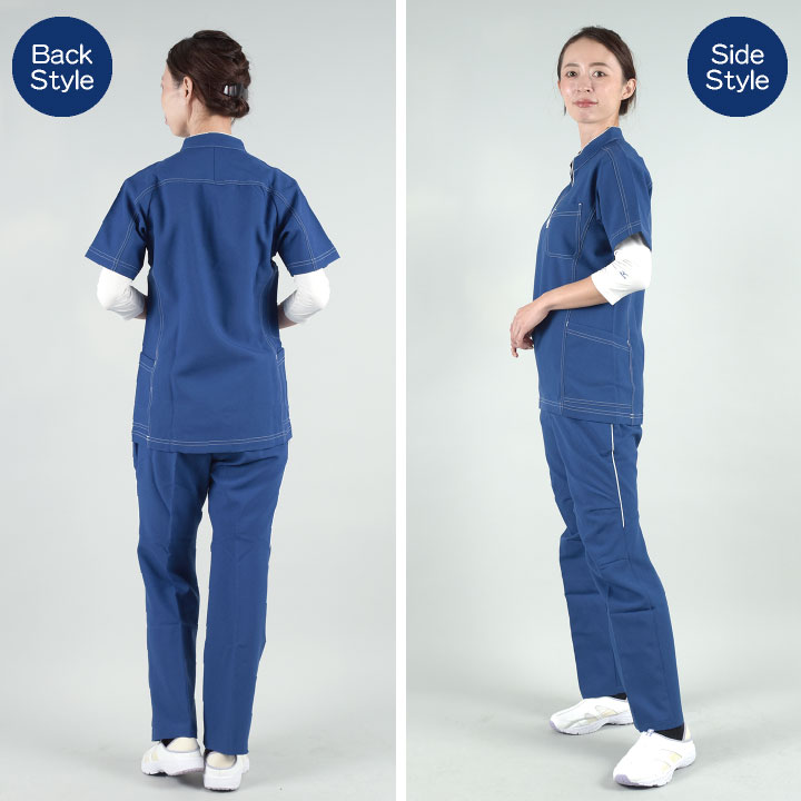 即日出荷] [当店限定モデル] ミズノ スクラブ 上下セット 白衣 医療