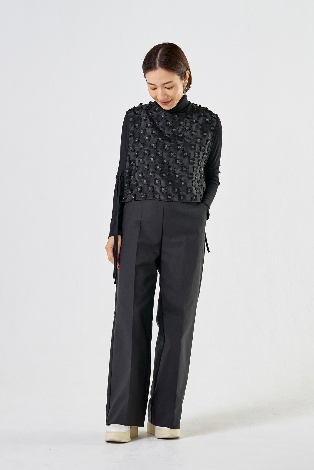 ヨリyori shirocon cloverジレ【2024AW】