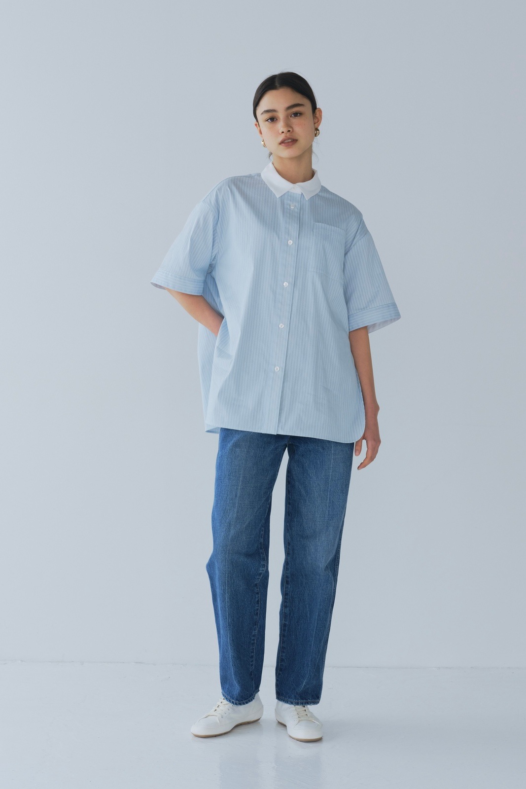 shirocon curlyオーバーシャツ36サイズ