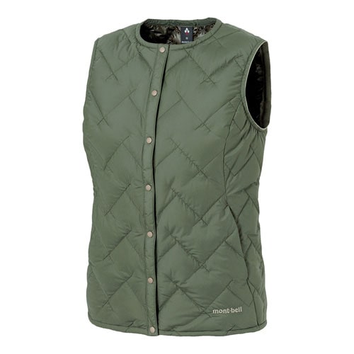 モンベル mont-bell スペリオダウン ラウンドネックベスト Women's