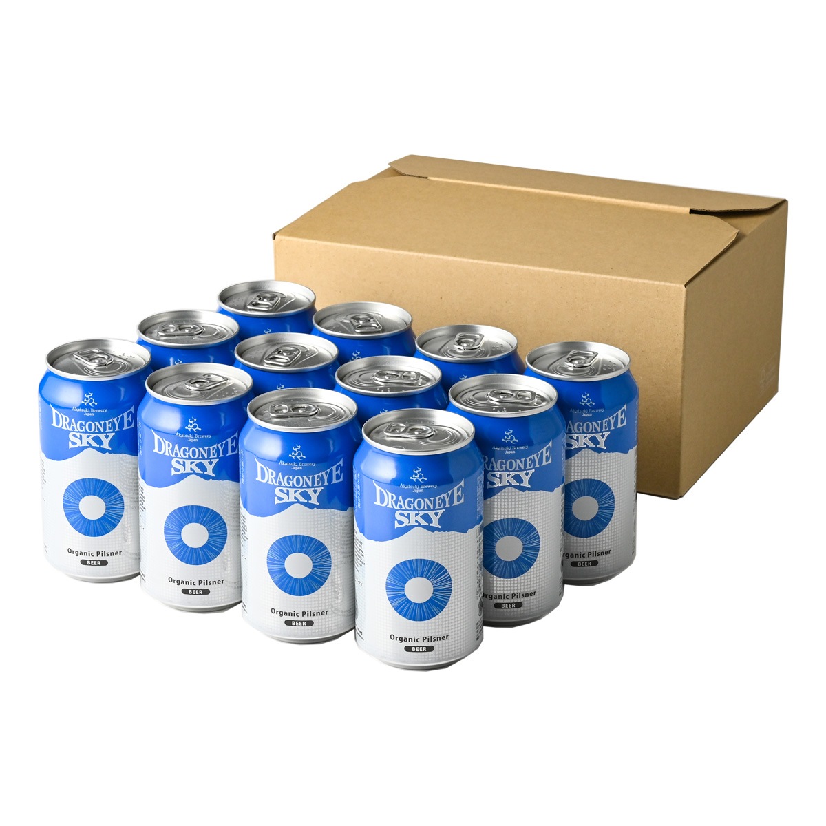 ドラゴンアイ[スカイ] オーガニックピルスナー 12本入(350ml×12本