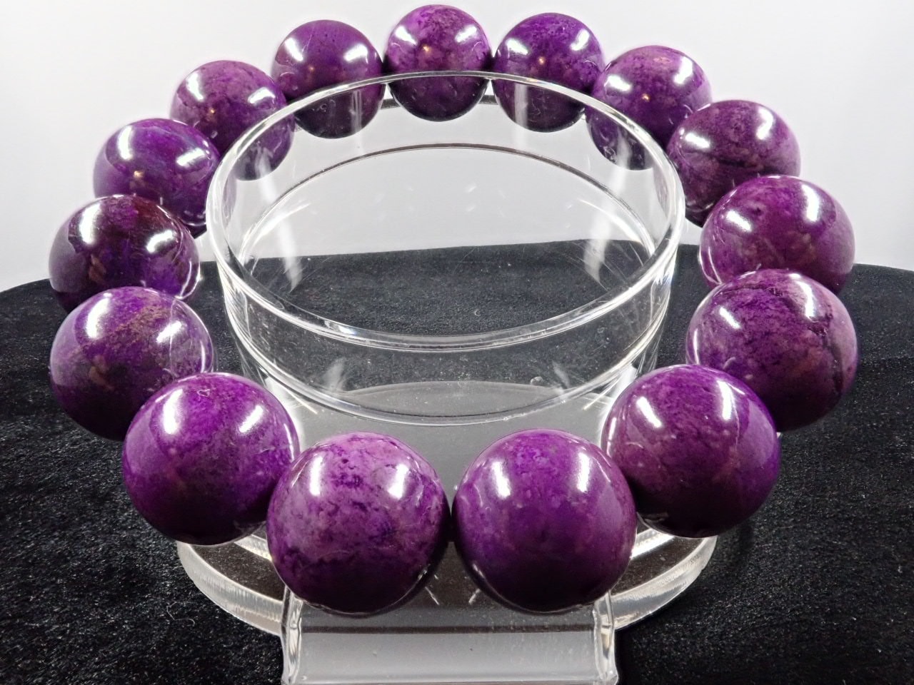 ピンクスギライト ブレスレット 14.7㎜ SA++ | 天然石,サ行