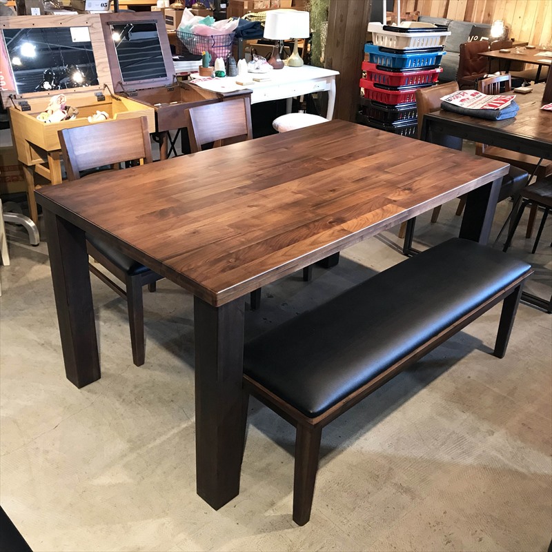 ジョーカーダイニングテーブル ウォールナット (サイズ選択可