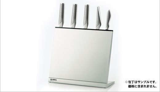 GLOBAL】GLOBAL GKS-01/F：ナイフスタンド(4～6本用)