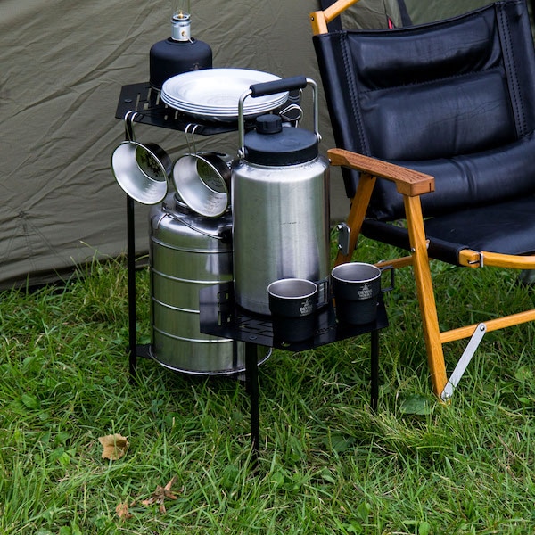 デバイスワークス X ANCAM メタヘキテハーフ 焚き火ハンガー DEVISE