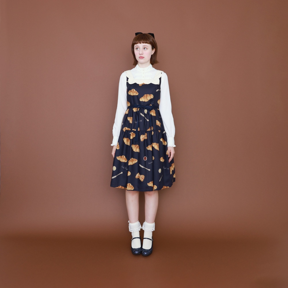 BonCroissantノースリーブワンピース (BonCroissant sleeveless dress