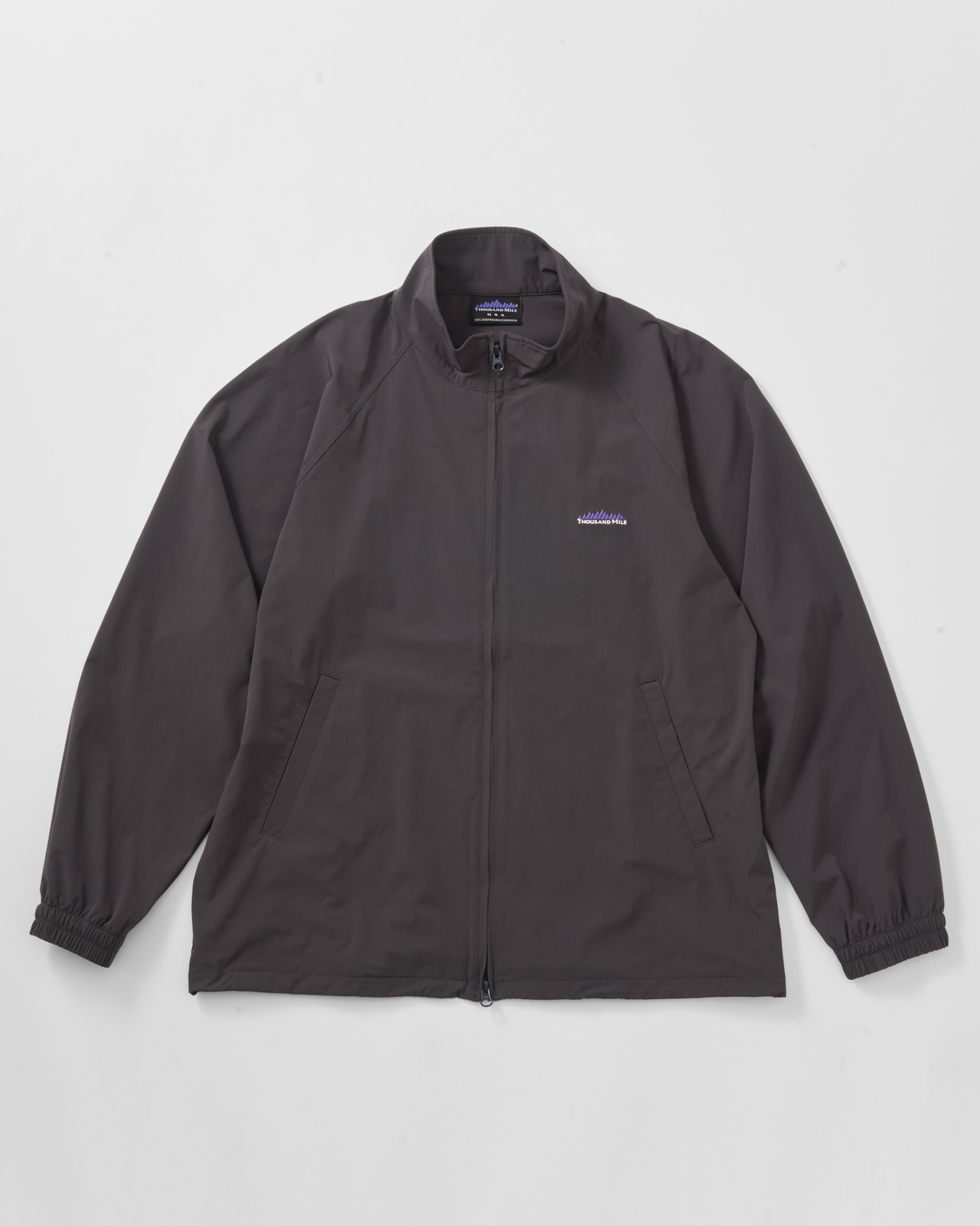 M's】ZIP BLOUSON＆T-SHIRT＆PANTS SET UP NYLON・POLYURETHANE/ジップ