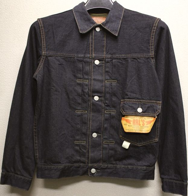 RRL / ダブルアールエル 1st タイプ デニム ジャケット 日本製デニム地