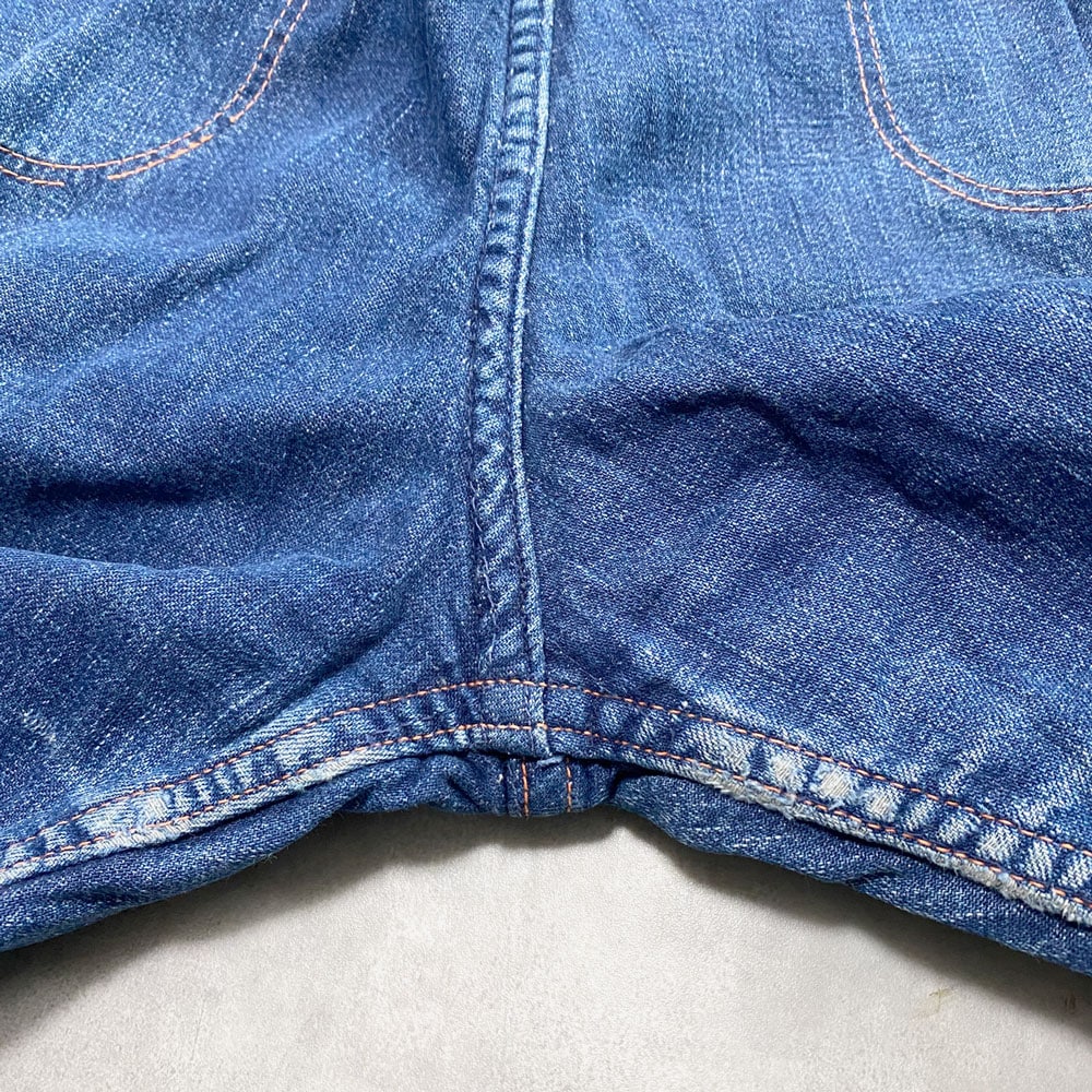 60's JEANIES by BLUE BELL DENIM RANCH PANTS 60年代 ブルーベル