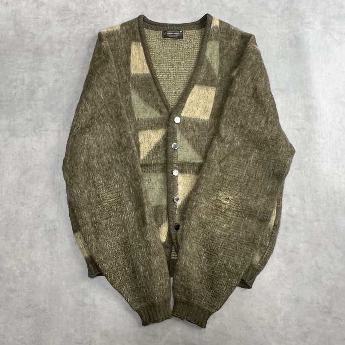 60'S PURITAN Mohair Cardigan Made in USA GREEN/M 60年代 モヘア