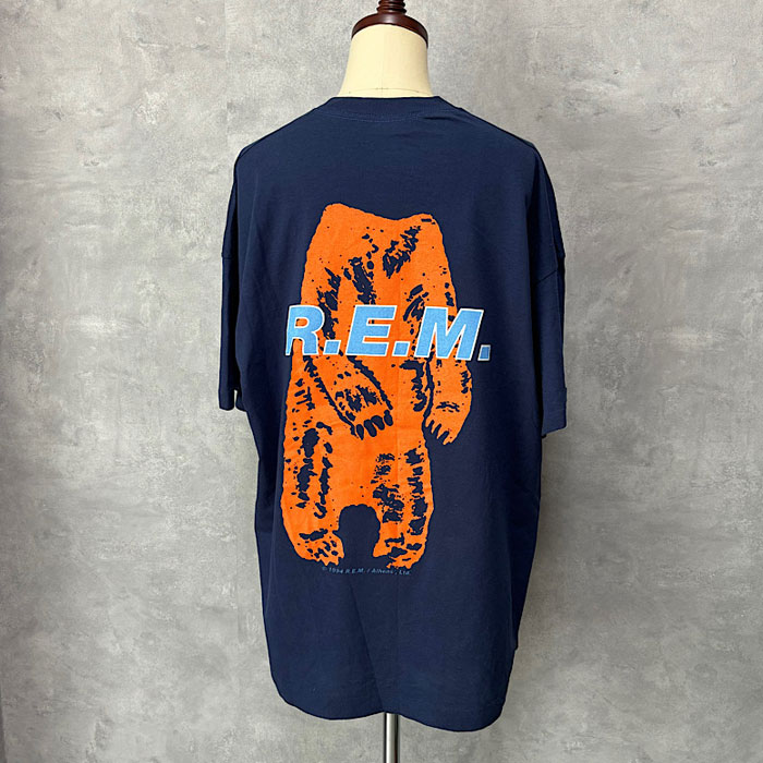 90's R.E.M Monster T-SHIRTS ScreenStars Tag NAVY/XL 90年代 アール
