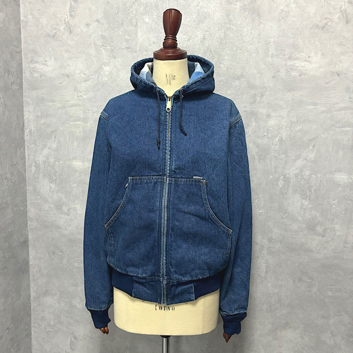 90'S CARHARTT DENIM ACTIVE JACKET BLUE/M 90年代 カーハート デニム