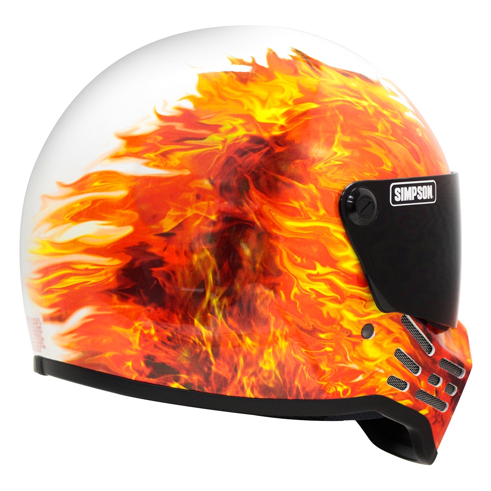 SIMPSON M30 フレアホワイト | SIMPSONヘルメット公認オンラインストア