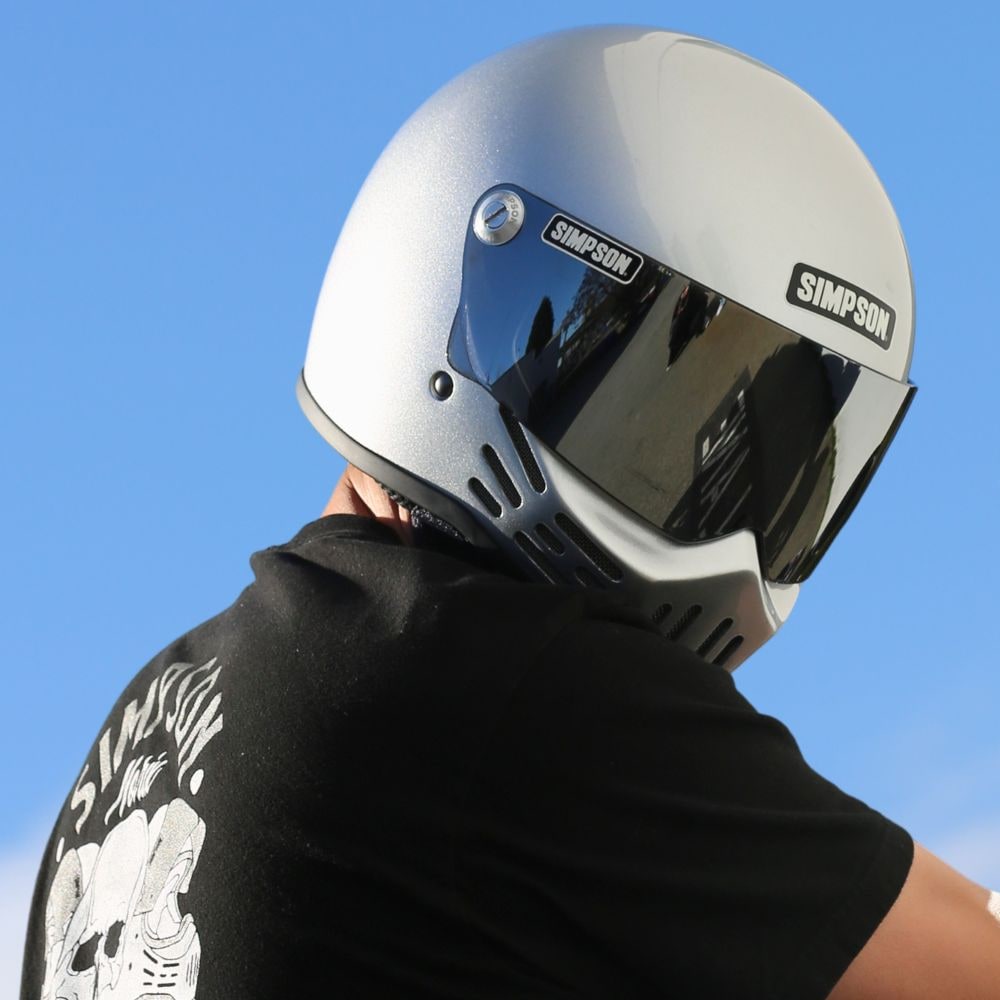 SIMPSON M30 シルバー | SIMPSONヘルメット公認オンラインストア