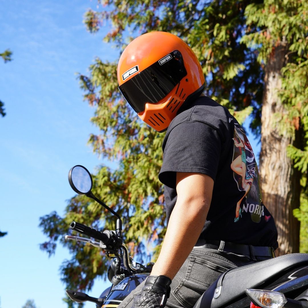 SIMPSON M30 オレンジ | SIMPSONヘルメット公認オンラインストア