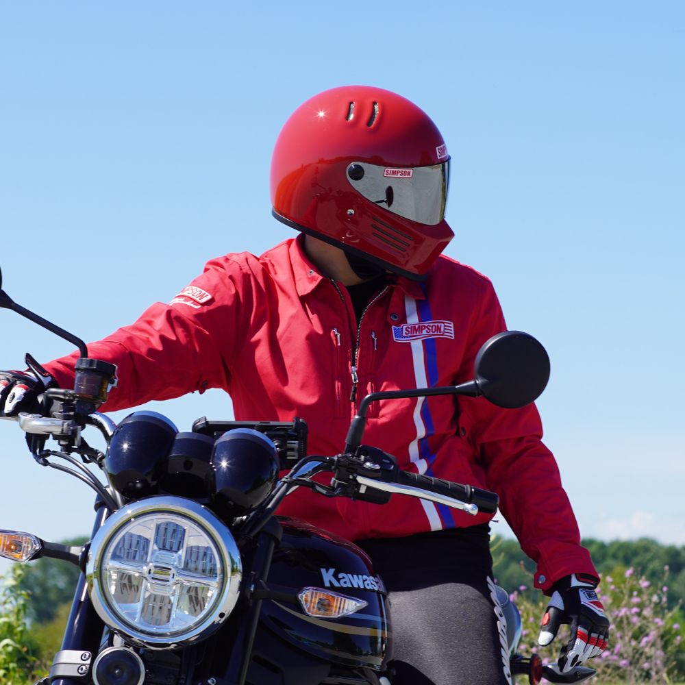 SIMPSON BANDIT Pro レッド | SIMPSONヘルメット公認オンラインストア