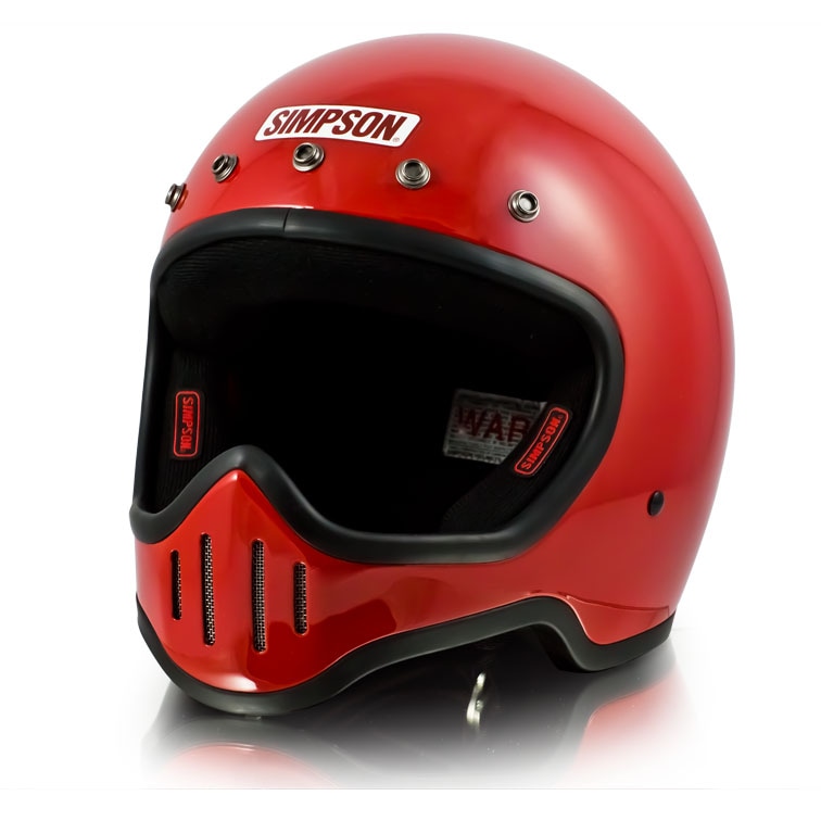 SIMPSON M50 レッド | SIMPSONヘルメット公認オンラインストア