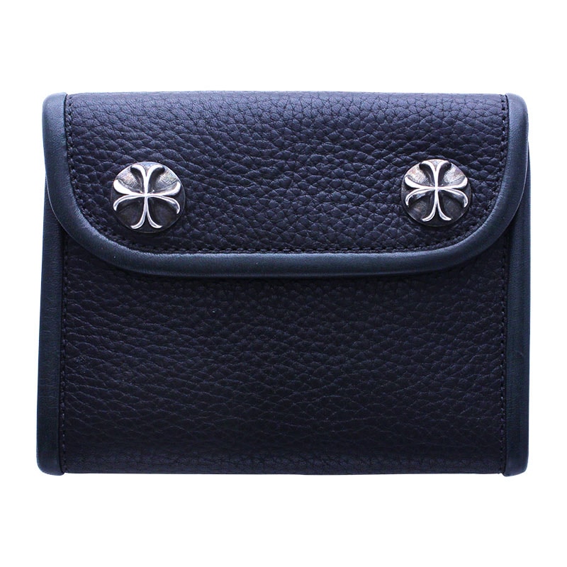 SMALL 3-FOLD SKULL & X-BONES WALLET | ウォレット | トラヴィス