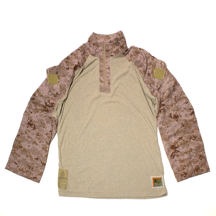 t*u様 実物 米軍放出 FROG コンバットシャツ DESERT MARPAT US MARPAT FROG DESERT CAMO COMBAT SHIRTS<br>【米海兵隊 マーパット